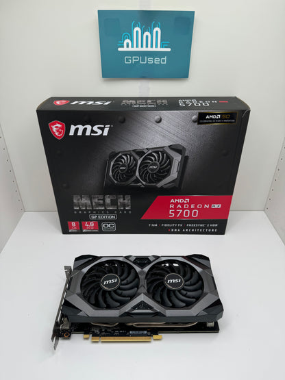 MSI AMD Radeon RX 5700 Mech OC 8GB GDDR6 - A