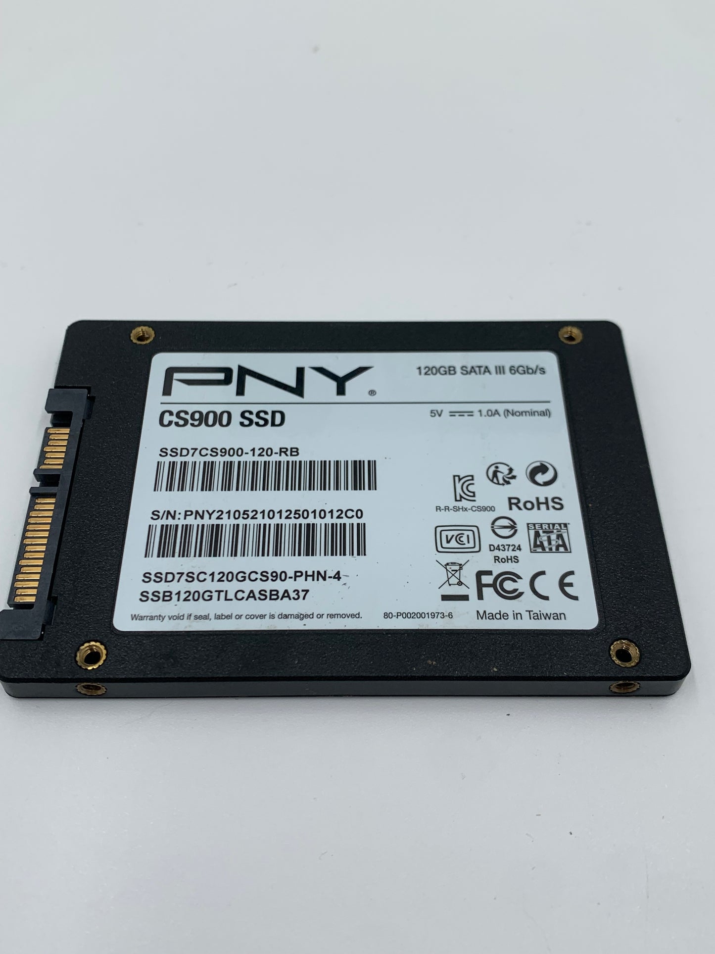 PNY CS900 120GB 2.5” SSD