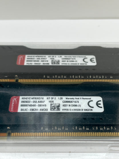 16GB (2X8GB) Kingston Fury 2600MHz DDR4 RAM