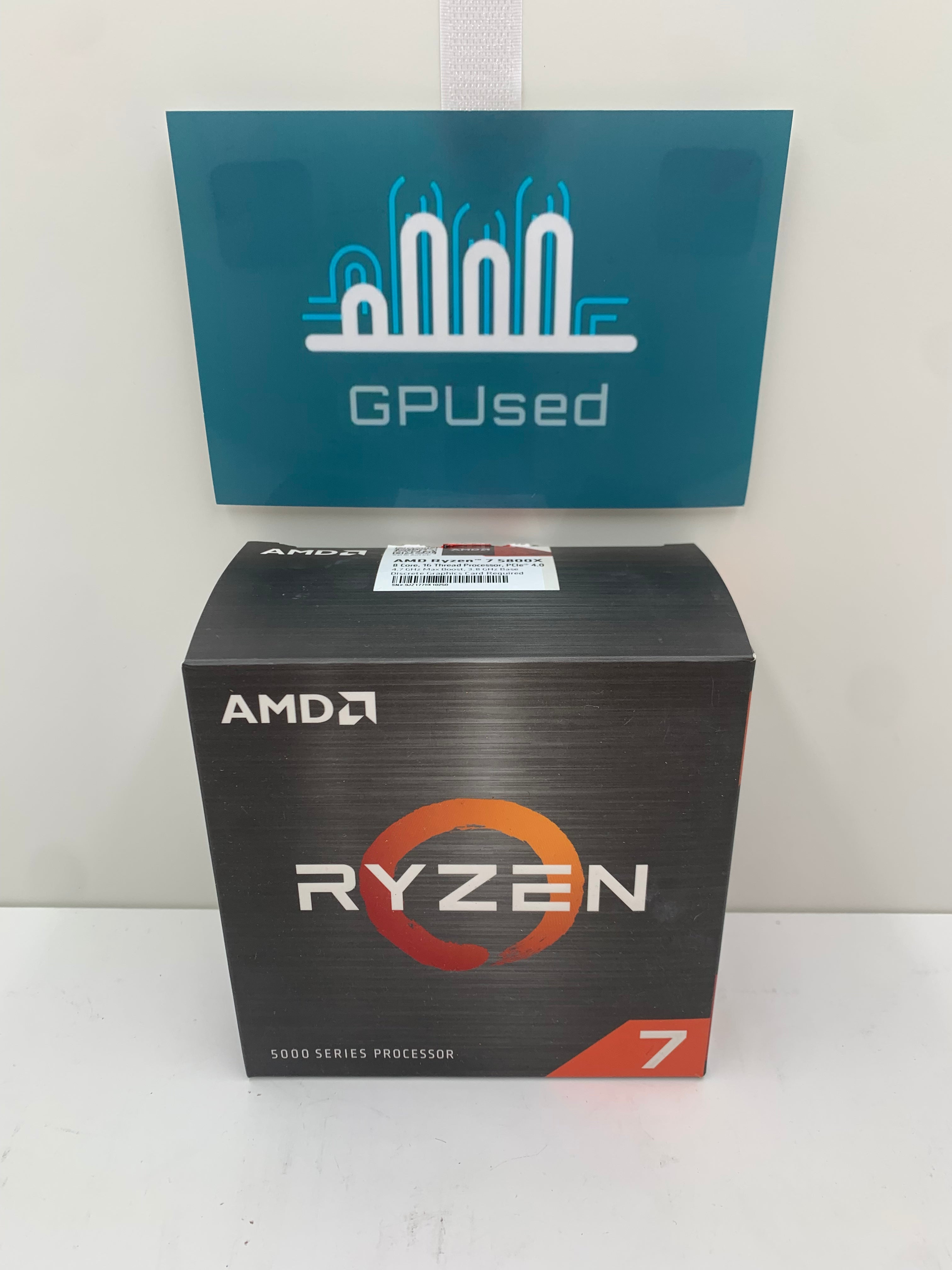 AMD Ryzen 7 5800X Processor CPU - Socket AM4 – GPUsed