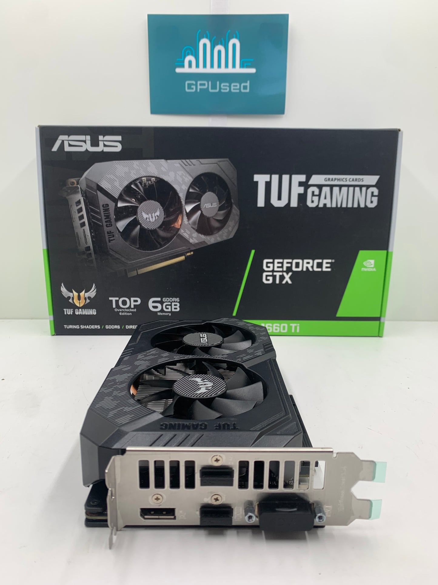 ASUS Nvidia GeForce GTX 1660 Ti Tuf 6GB GDDR6 - A