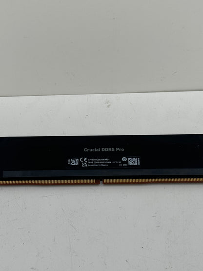 16GB Crucial Pro 6000MHz DDR5 RAM