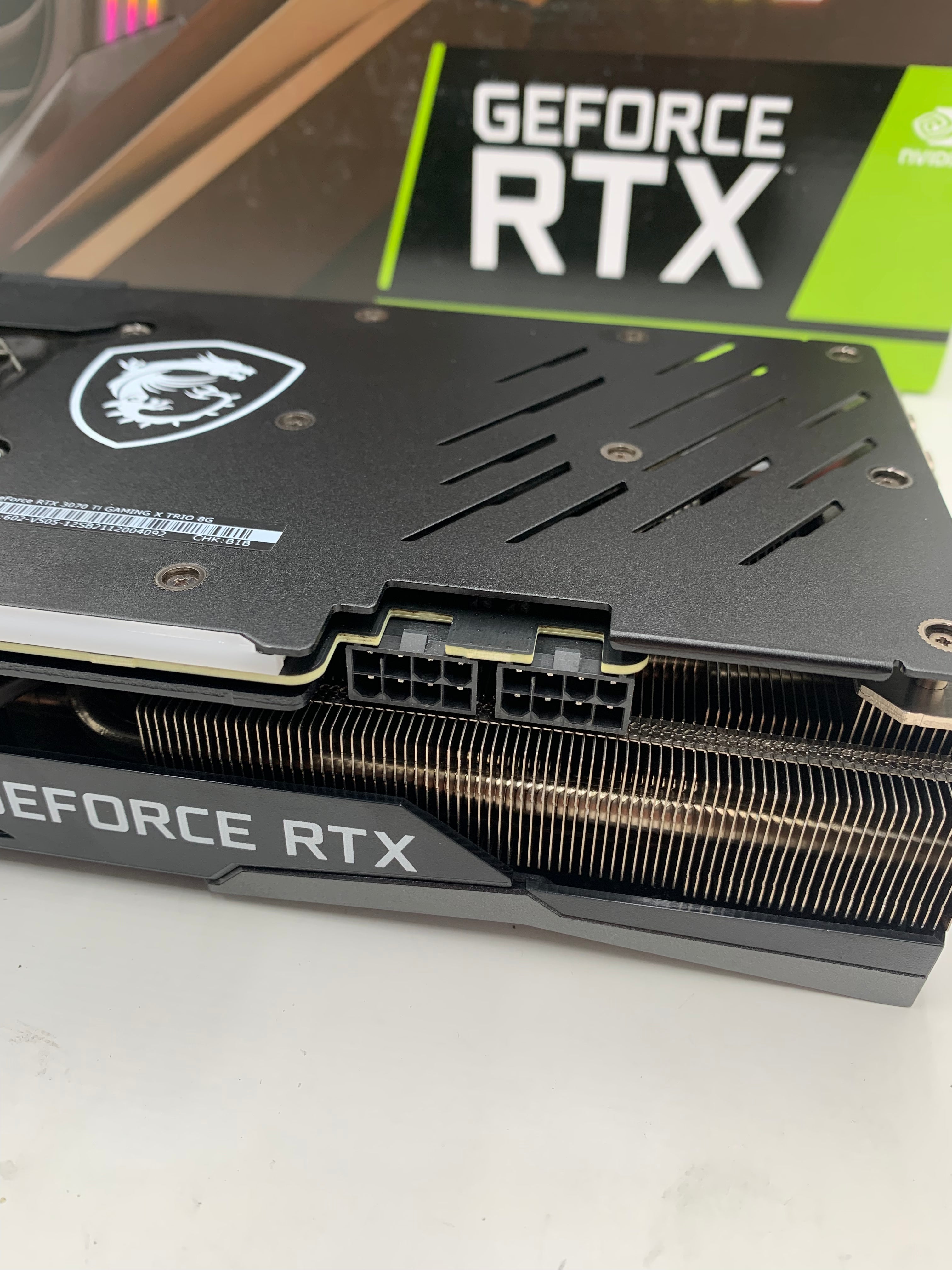 MSI Nvidia GeForce RTX 3070 Ti Gaming X Trio 8GB GDDR6X – GPUsed