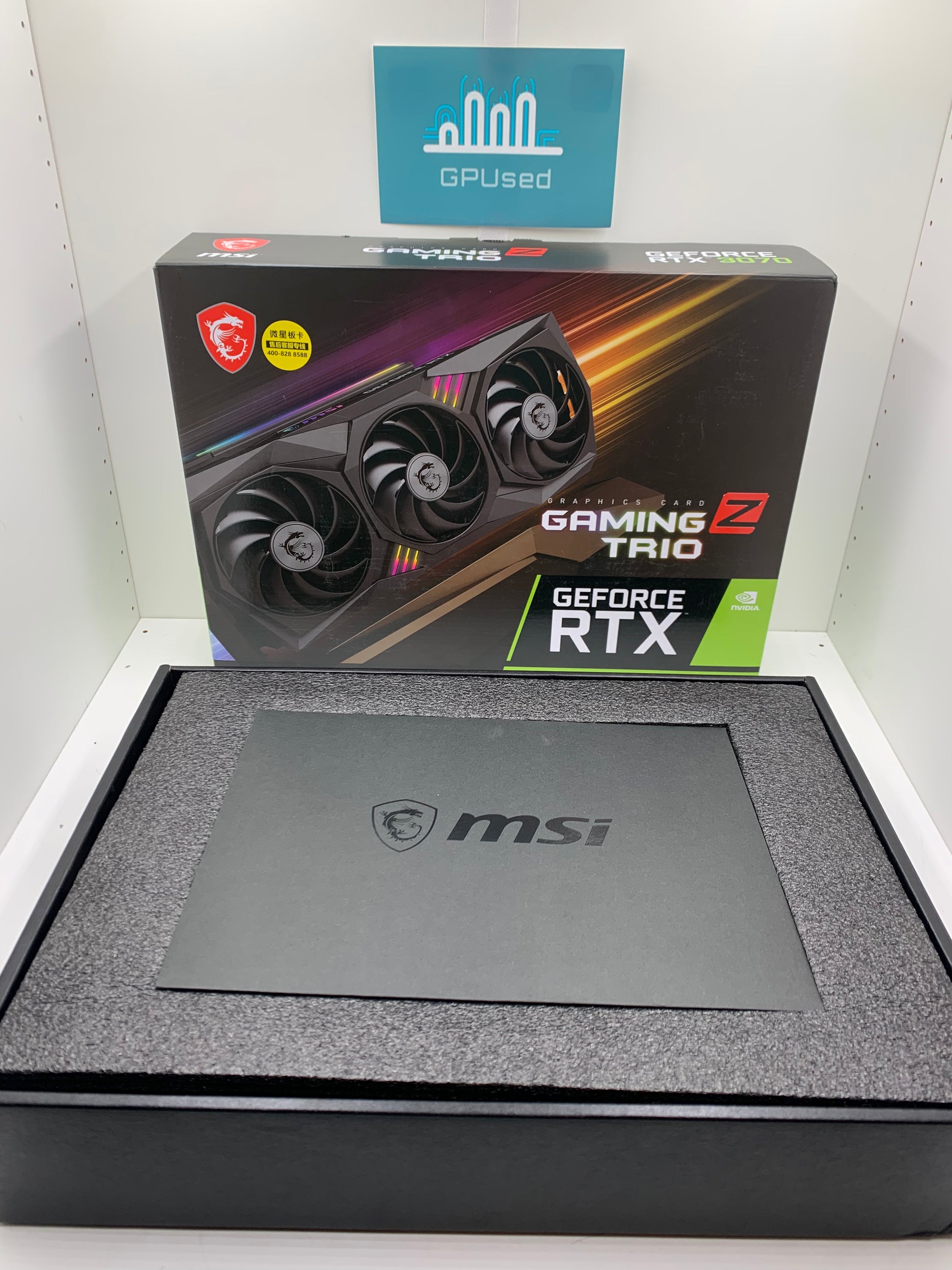 MSI Nvidia GeForce RTX 3070 Gaming Z Trio 8GB GDDR6 - Was