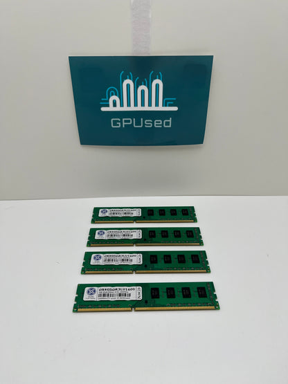 16GB (4x4GB) XUM 1600MHz DDR3 RAM