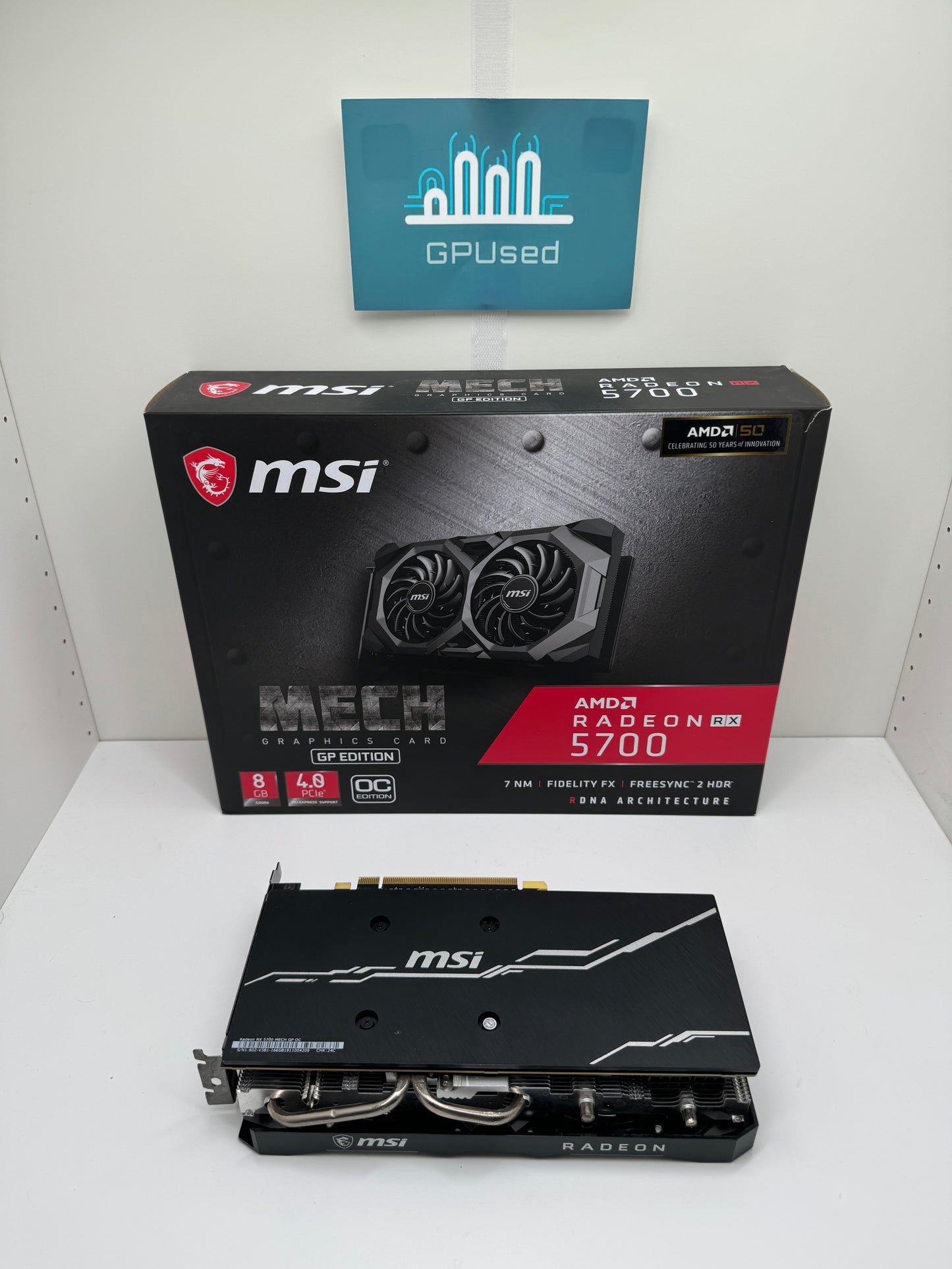 MSI AMD Radeon RX 5700 Mech OC 8GB GDDR6 - A