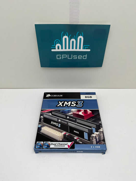 8GB (2x4GB) Corsair XMS 1600MHz DDR3 RAM