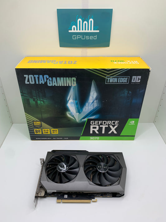 Zotac Nvidia GeForce RTX 3070 Twin Edge 8GB GDDR6 - A