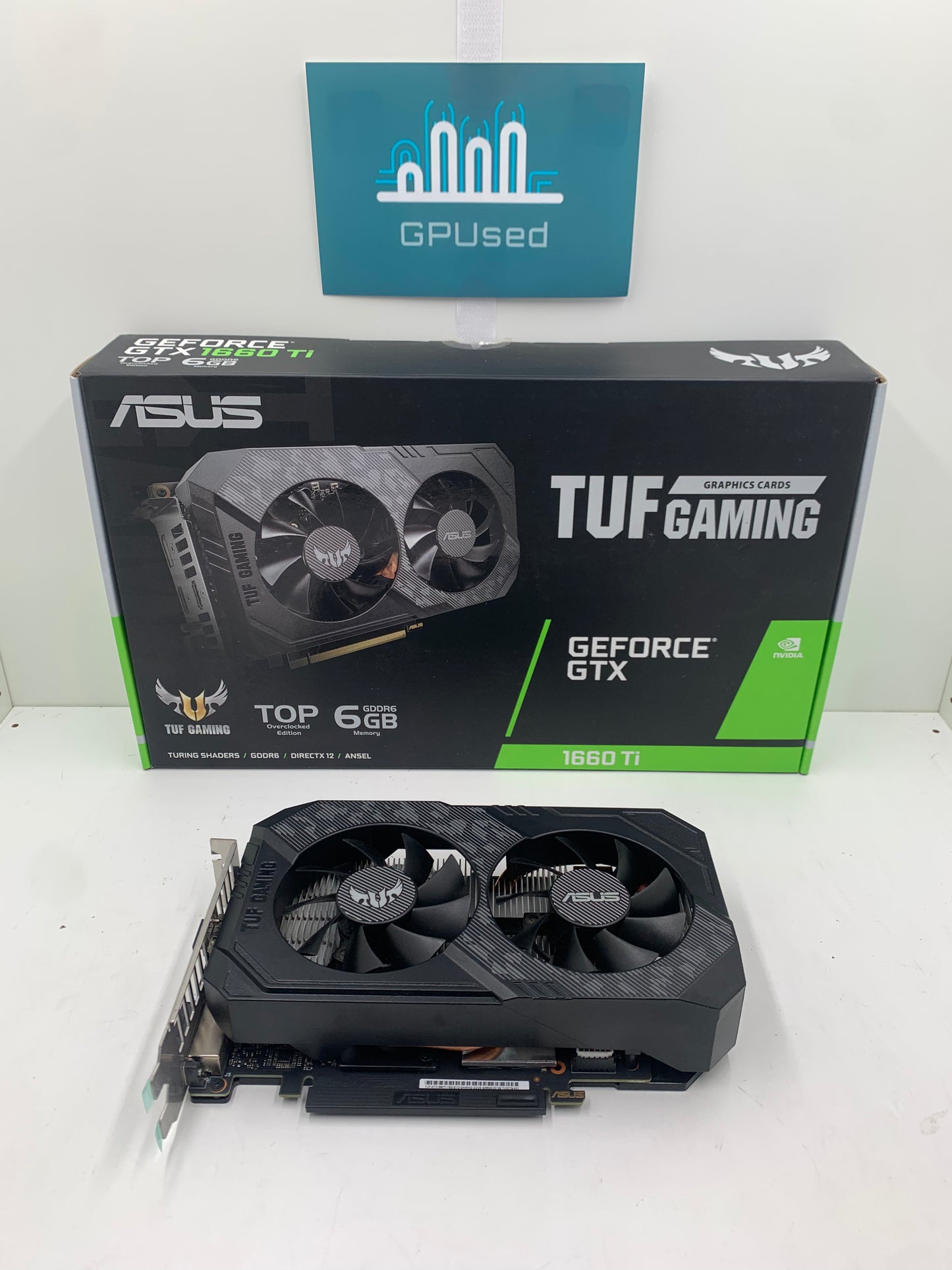 ASUS Nvidia GeForce GTX 1660 Ti Tuf 6GB GDDR6 - A