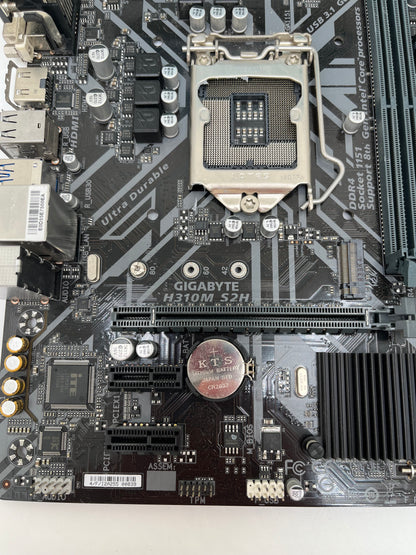 Gigabyte H310M S2H Micro ATX Intel Socket 1151 Motherboard