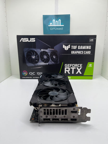 ASUS Nvidia GeForce RTX 3080 Tuf Gaming OC 10GB GDDR6X - A