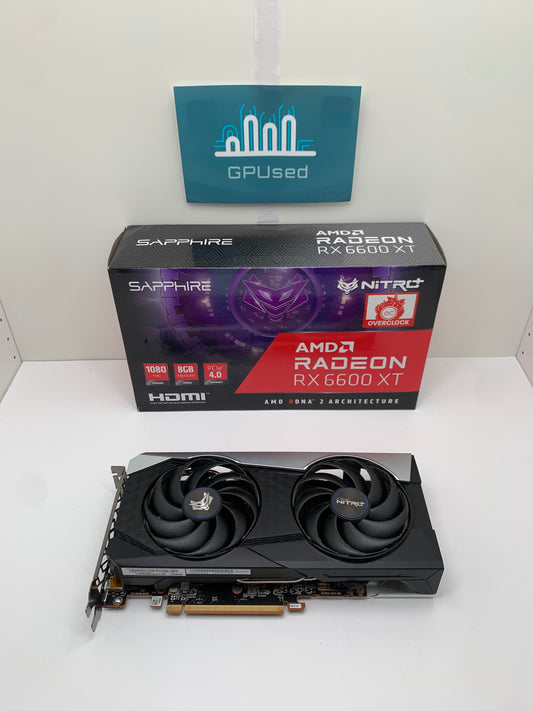 Sapphire AMD Radeon RX 6600 XT Nitro+ 8GB GDDR6 - A