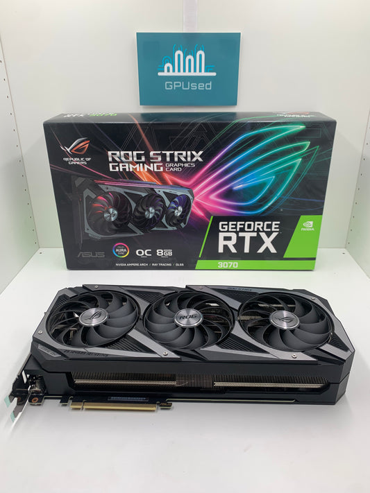 ASUS Nvidia GeForce RTX 3070 Rog Strix Gaming OC 8GB GDDR6 - A