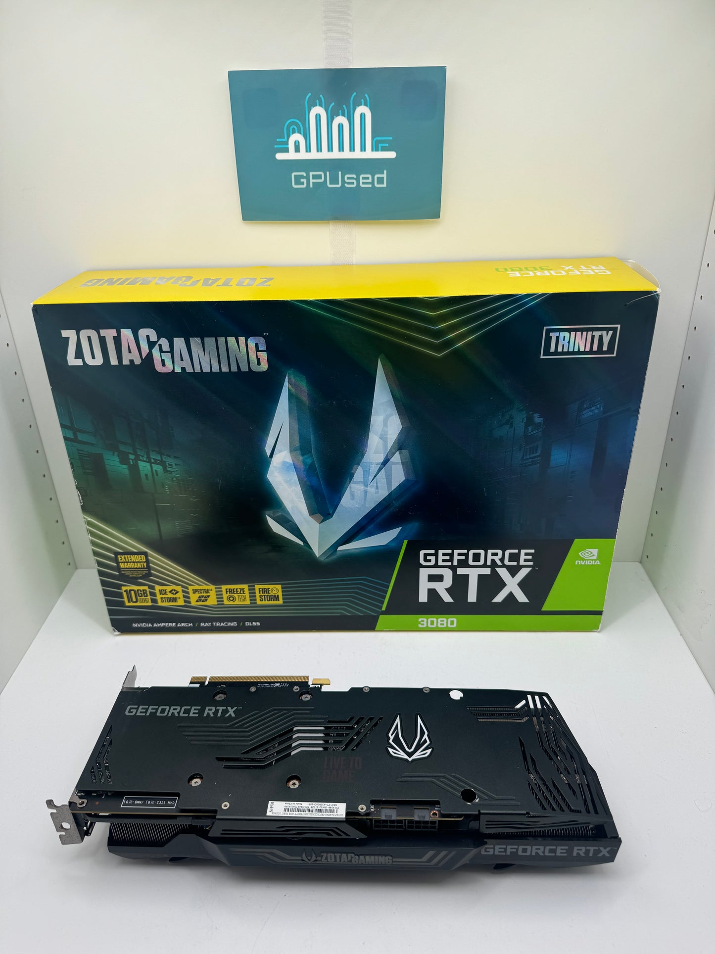 Zotac Nvidia GeForce RTX 3080 Trinity 10GB GDDR6X - B