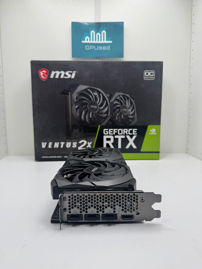 MSI Nvidia GeForce RTX 3070 Ventus 2X OC Edition 8GB GDDR6 - A