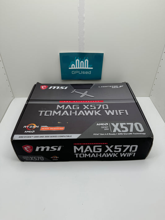 MSI MAG X570 Tomahawk Wifi ATX AMD Socket AM4 Motherboard