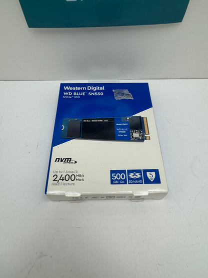 Western Digital WD Blue SN550 500GB Gen 4 NVMe M.2 SSD