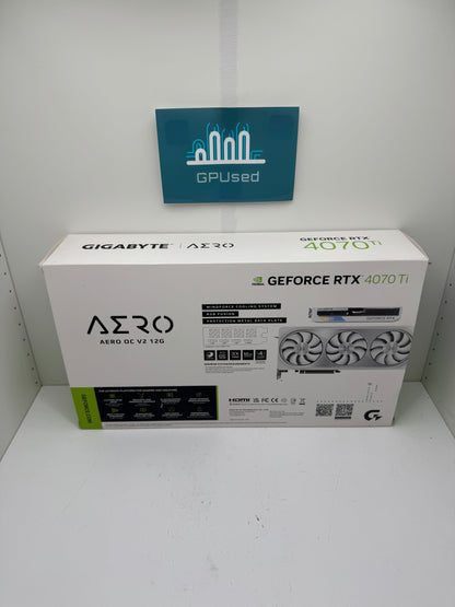 Gigabyte Nvidia GeForce RTX 4070 Ti Aero OC V2 12GB GDDR6X - A+