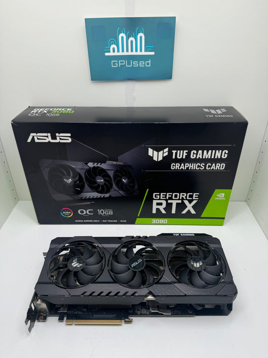 ASUS Nvidia GeForce RTX 3080 Tuf 10GB GDDR6X - B