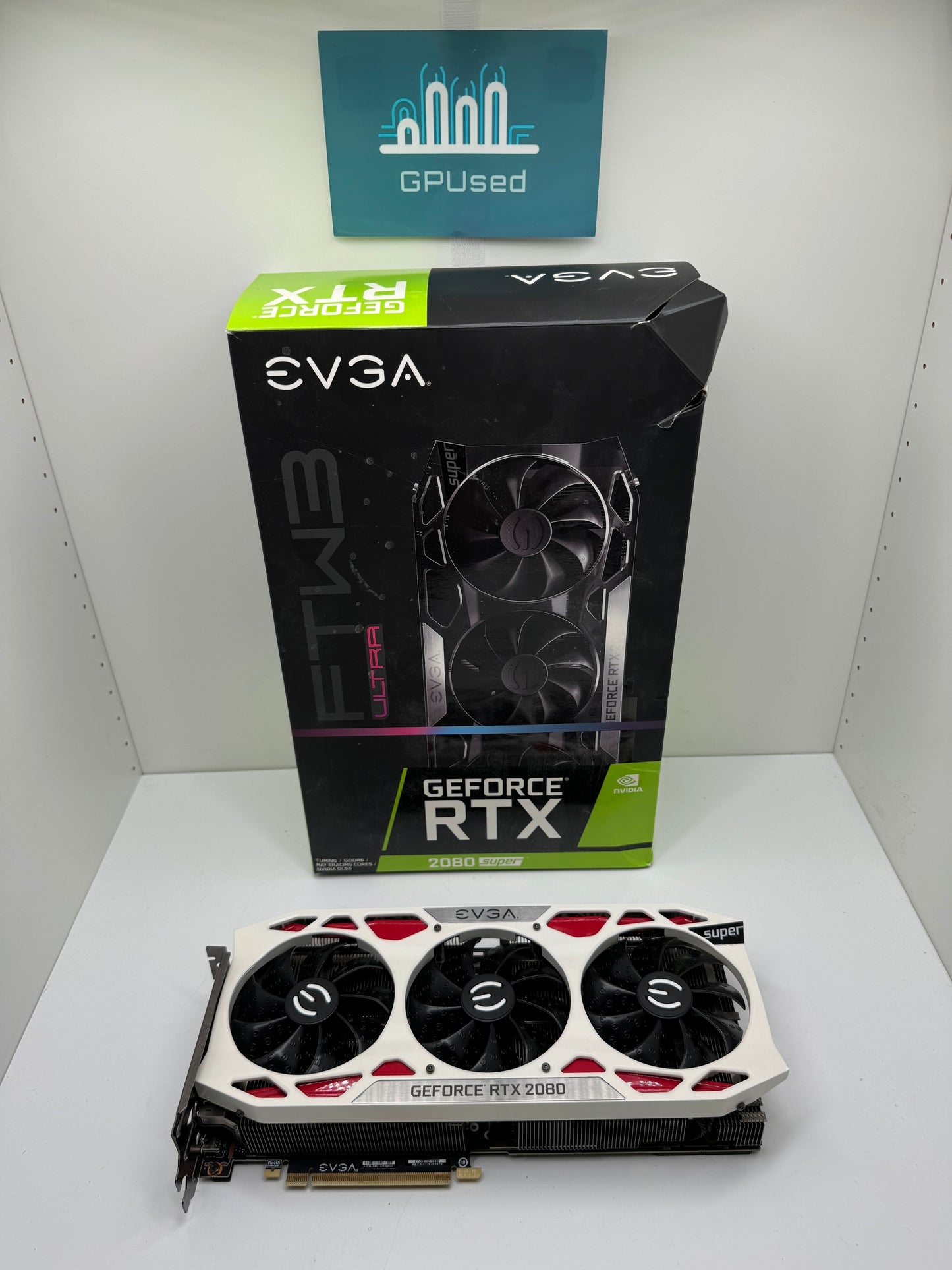 EVGA Nvidia GeForce RTX 2080 Super FTW3 White (Very Rare) 8GB GDDR6 - A