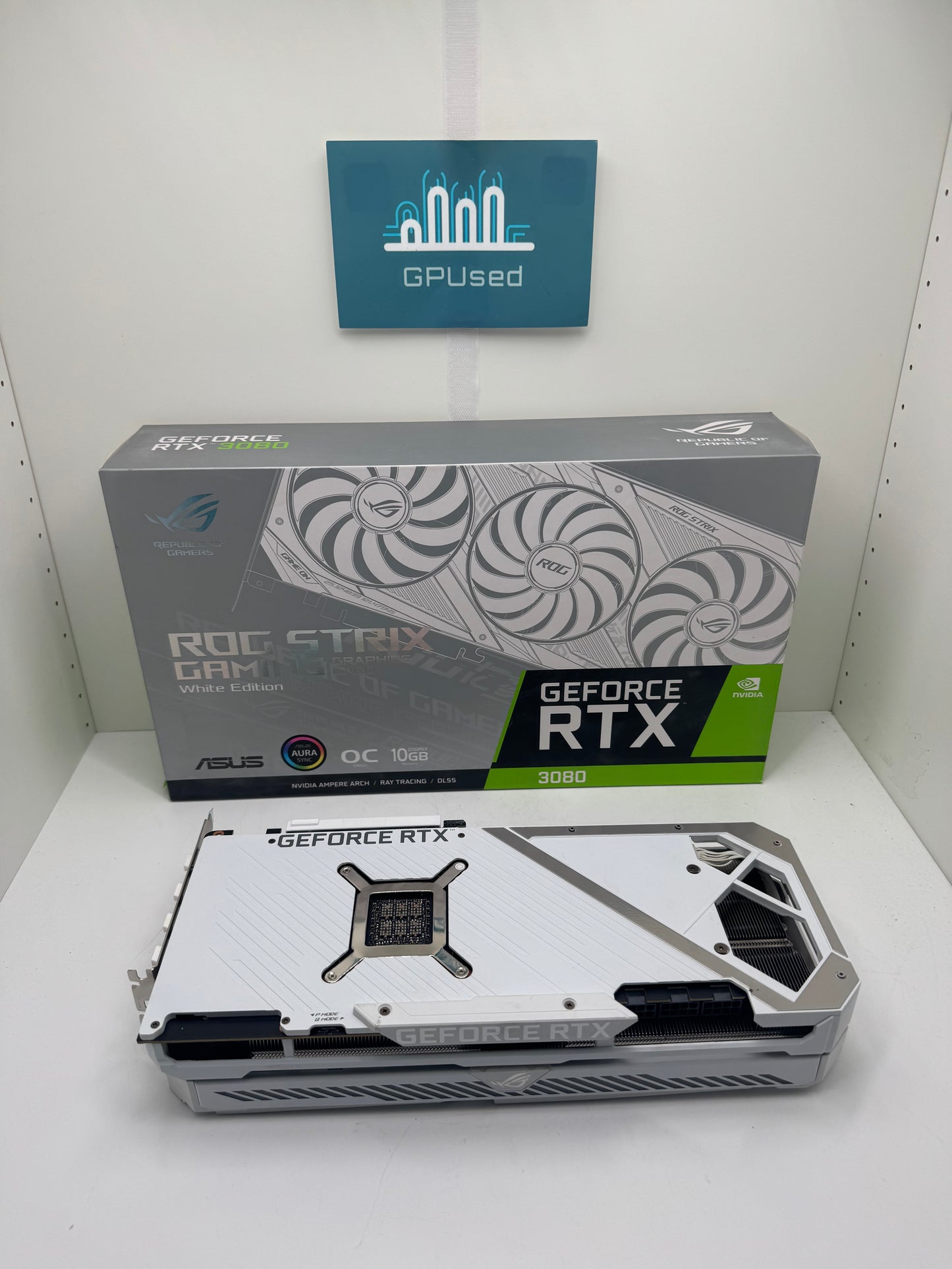 ASUS Nvidia GeForce RTX 3080 Rog Strix Limited White Edition 10GB GDDR6X - A