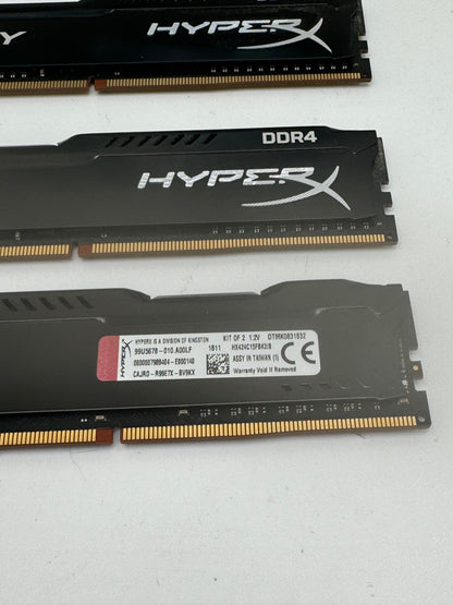16GB (4x4GB) Kingston HyperX 2400MHz DDR4 RAM