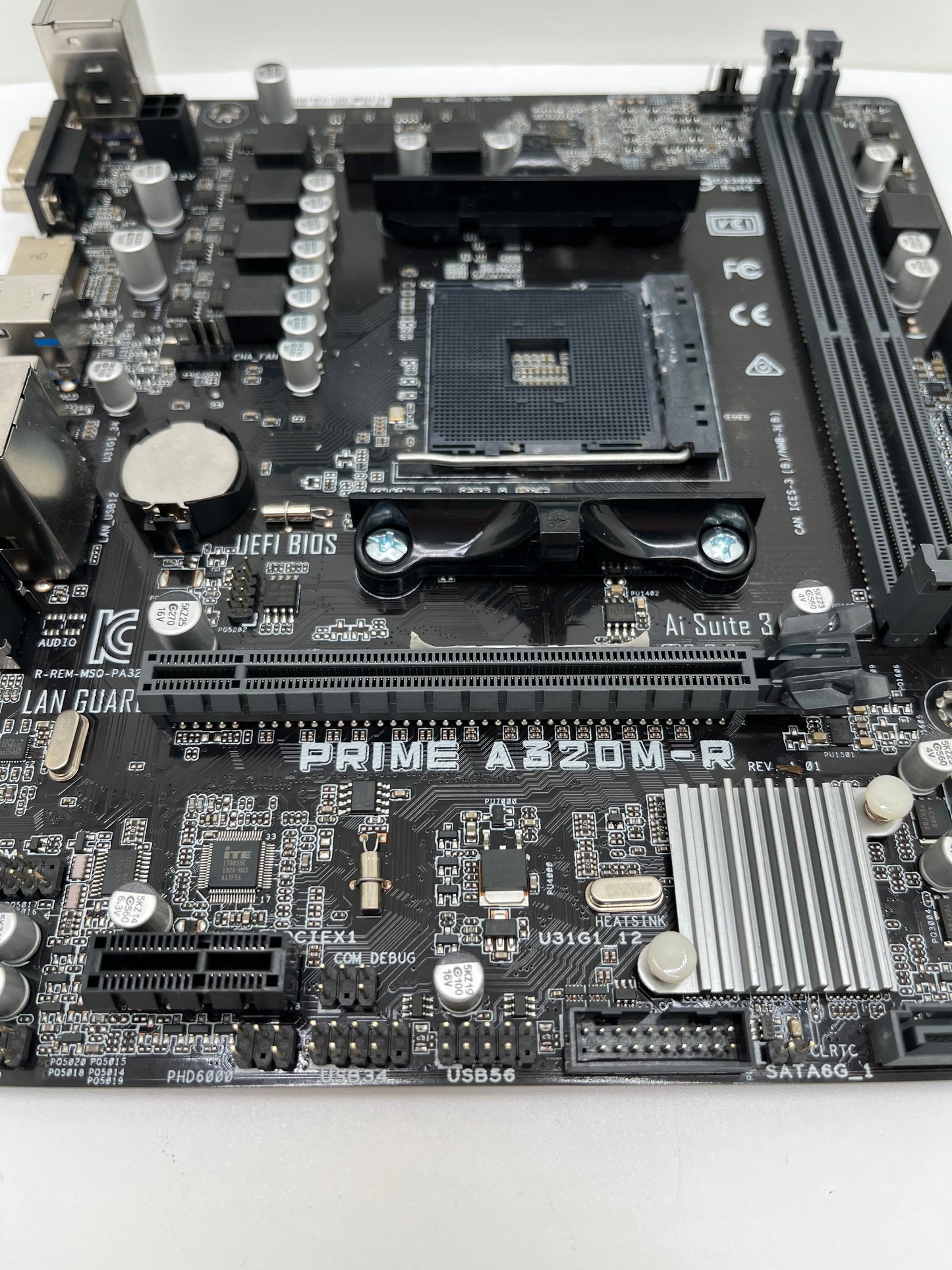 ASUS Prime A320M-R Micro ATX AMD Socket AM4 Motherboard