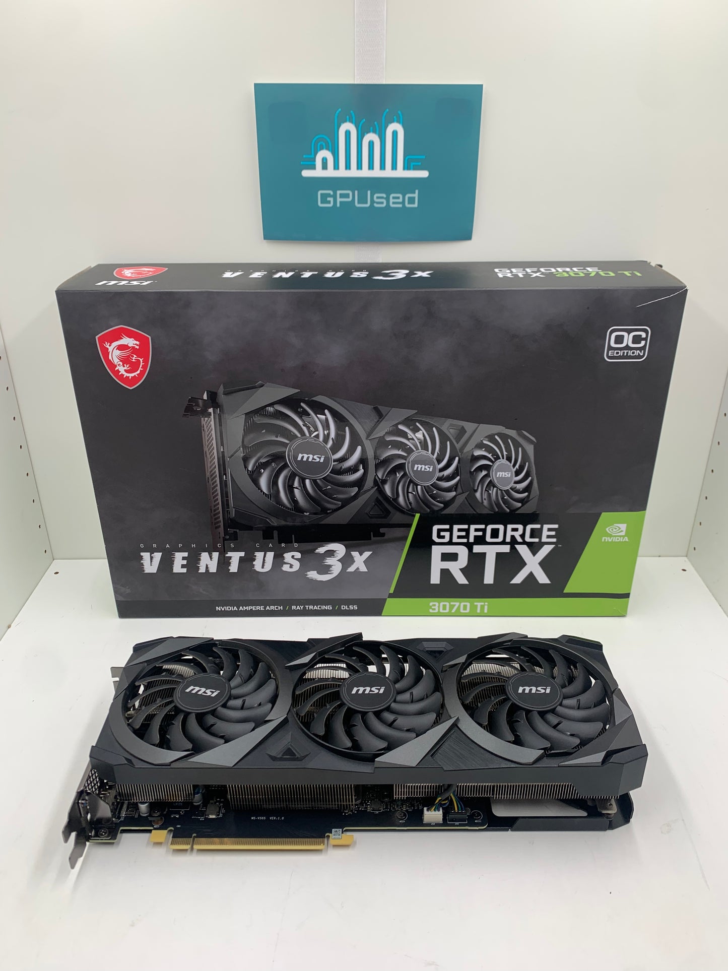 MSI Nvidia GeForce RTX 3070 Ti Ventus 3X 8GB GDDR6X - A+