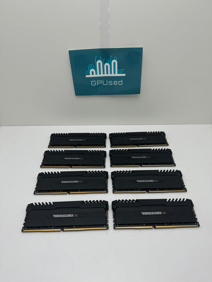 128GB (8x16GB) Corsair Vengeance Pro RGB 3000MHz DDR4 RAM