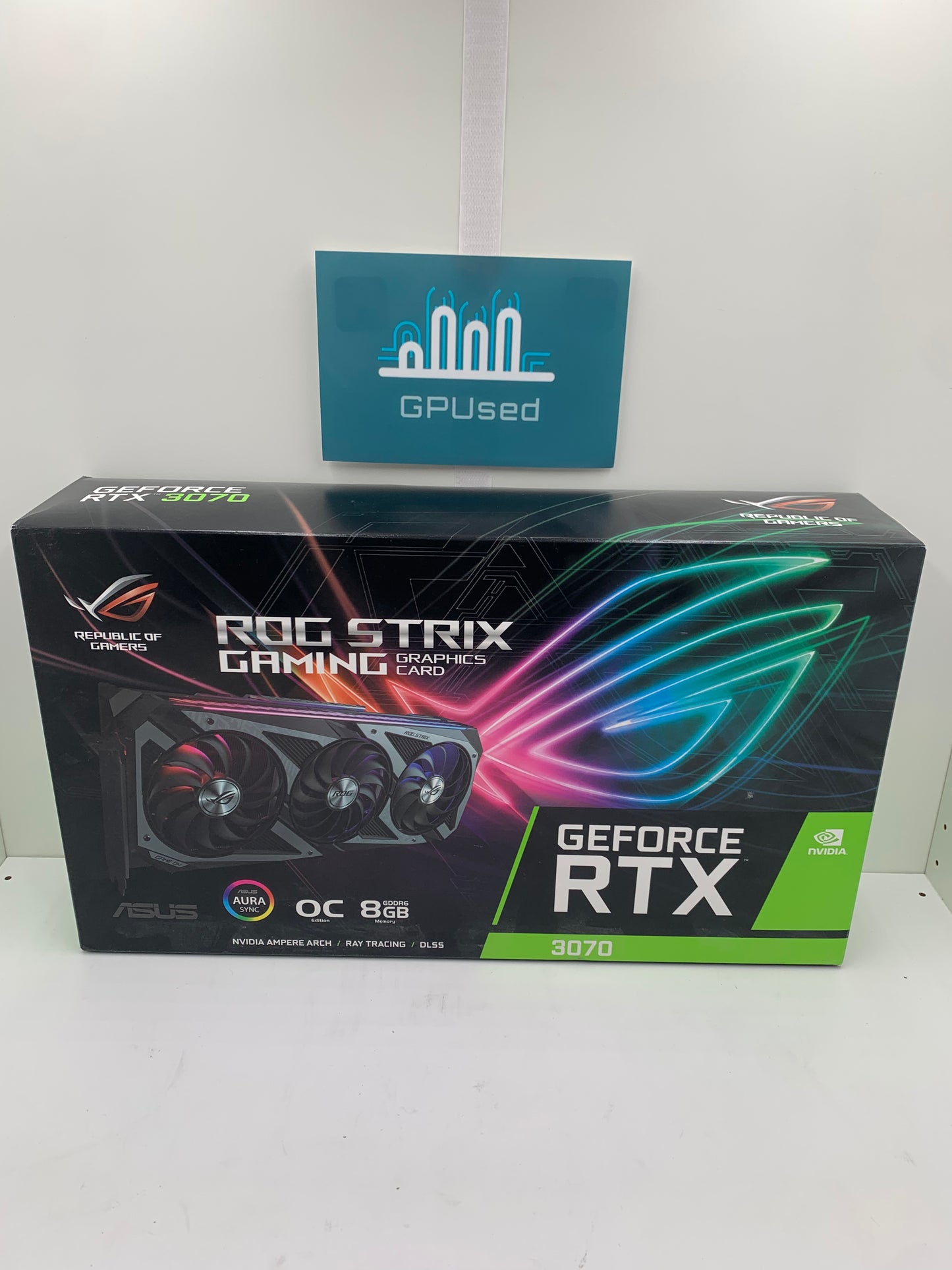 ASUS Nvidia GeForce RTX 3070 Rog Strix Gaming OC 8GB GDDR6 - A