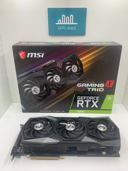 MSI Nvidia GeForce RTX 3080 Gaming X Trio 10GB GDDR6X - A