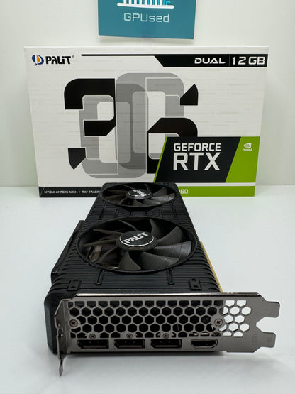 Palit Nvidia GeForce RTX 3060 Dual 12GB GDDR6 - A