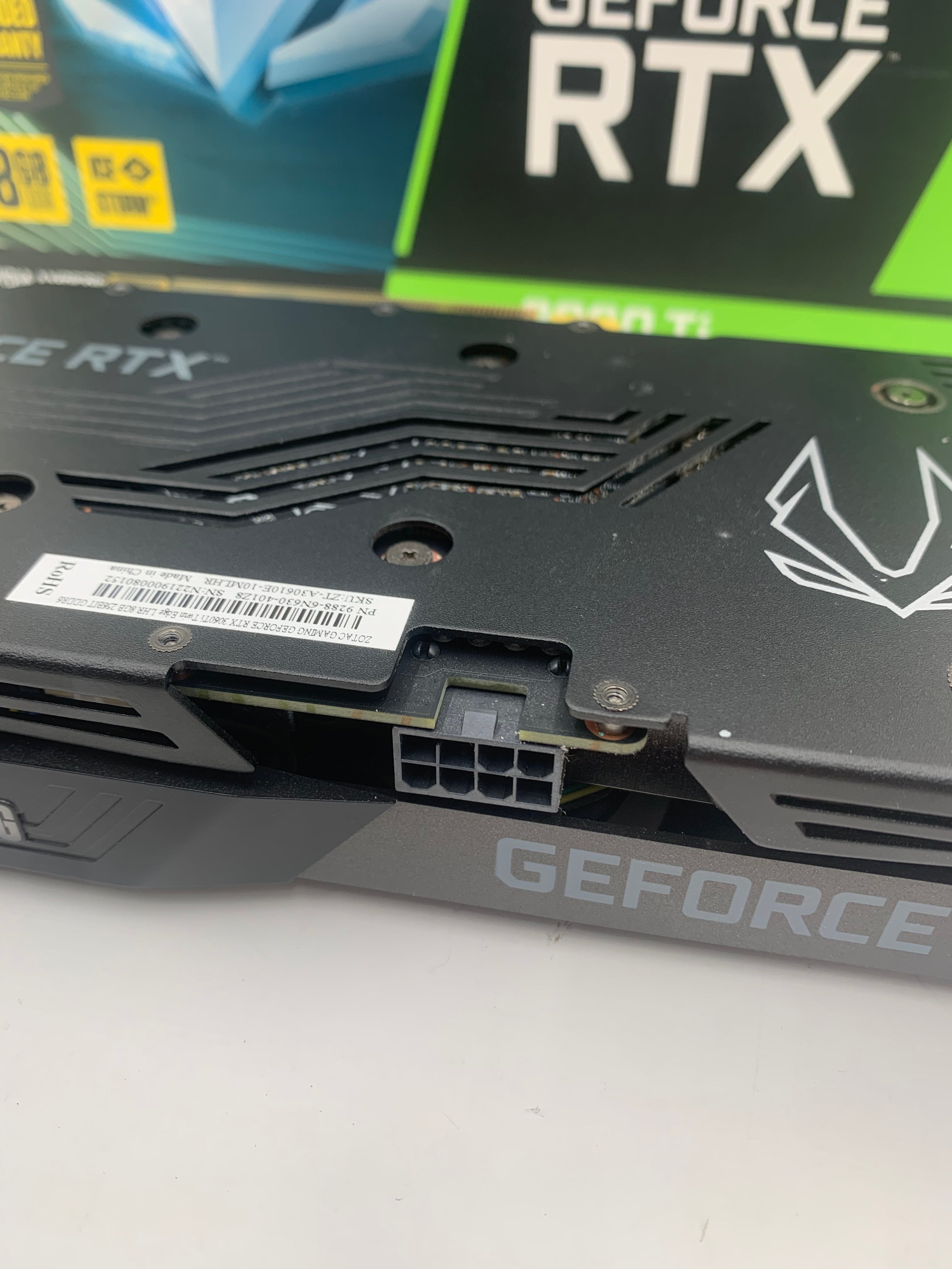 Zotac Nvidia GeForce RTX 3060 Ti Twin Edge 8GB GDDR6 – GPUsed