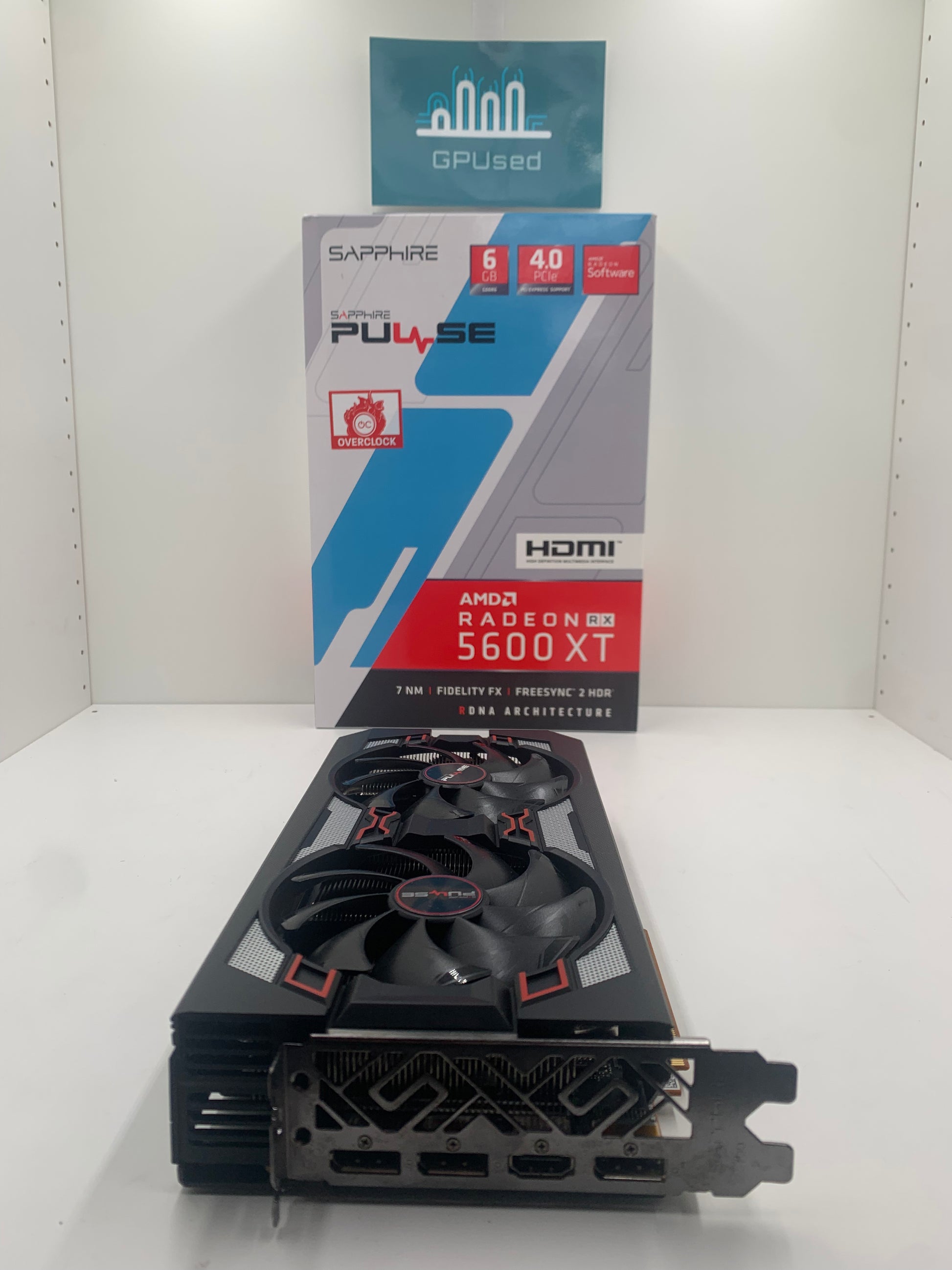 Sapphire AMD Radeon RX 5600XT Pulse 6GB GDDR6 - A