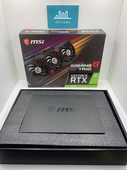 MSI Nvidia GeForce RTX 3070 Gaming X Trio 8GB GDDR6 - A