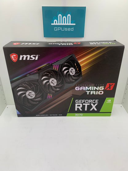 MSI Nvidia GeForce RTX 3070 Gaming X Trio 8GB GDDR6 - A