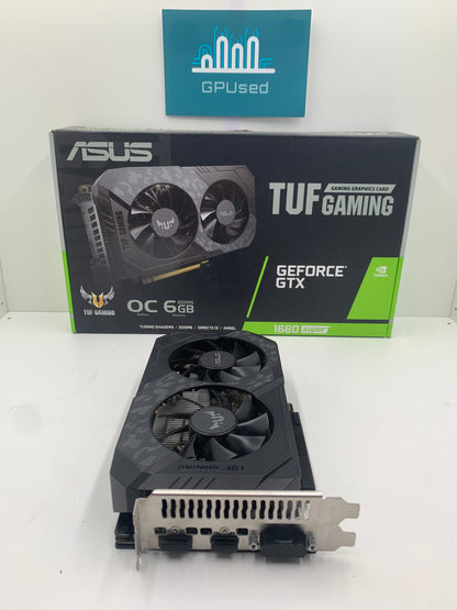 ASUS Nvidia GeForce GTX 1660 Super TUF Gaming OC 6GB GDDR6 - A