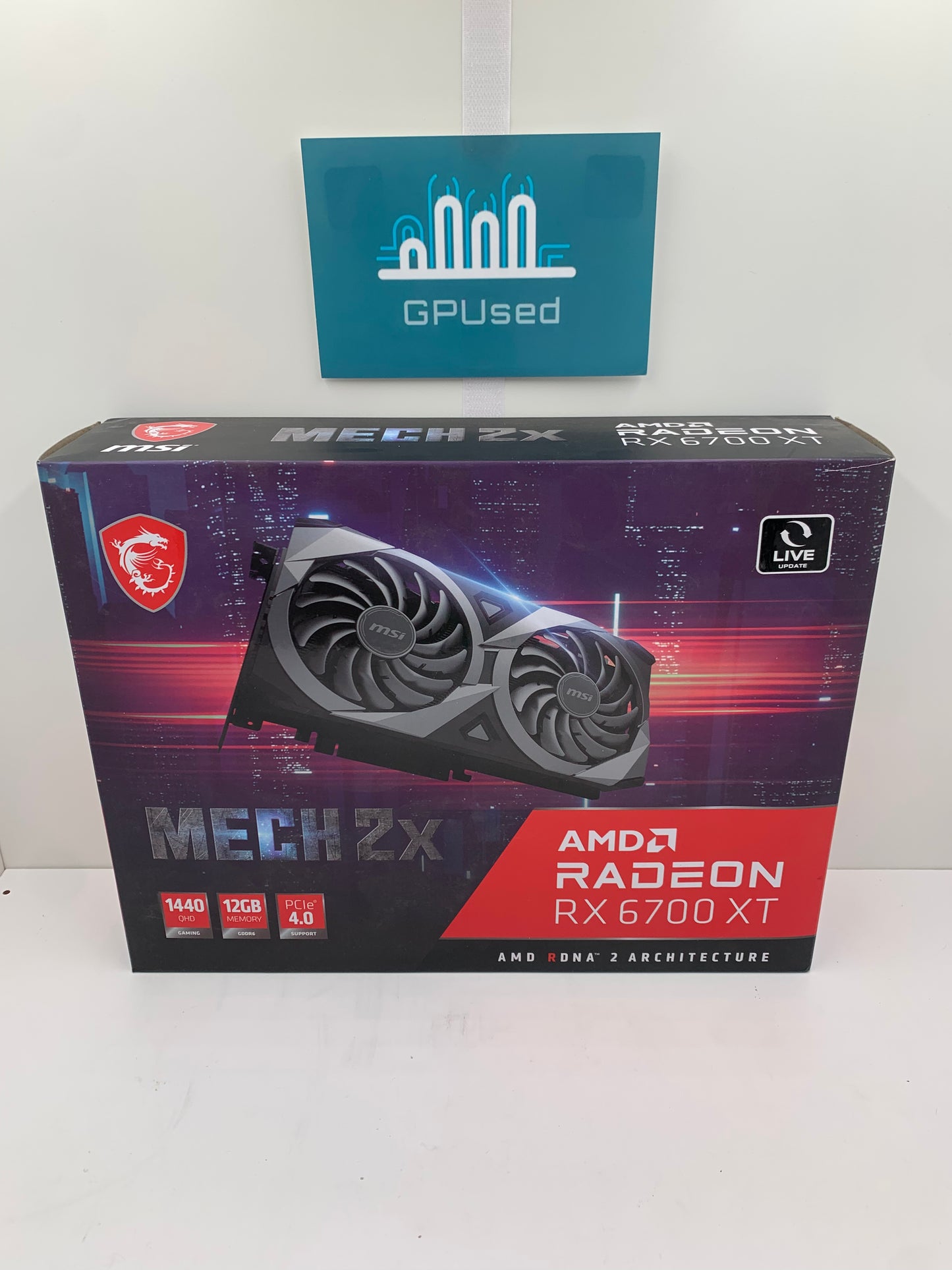 MSI AMD Radeon RX 6700XT Mech 2X OC 12GB GDDR6