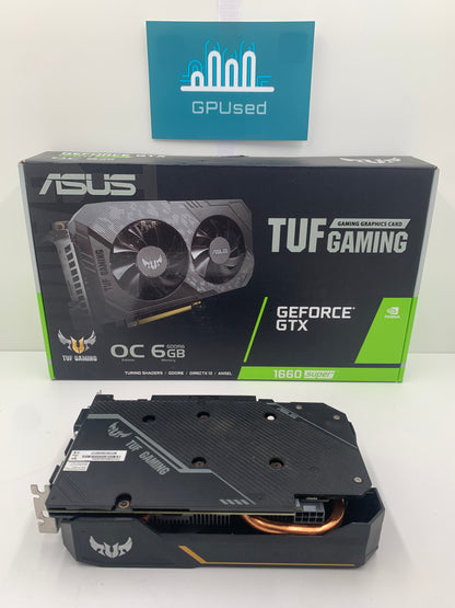 ASUS Nvidia GeForce GTX 1660 Super TUF Gaming OC 6GB GDDR6 - A