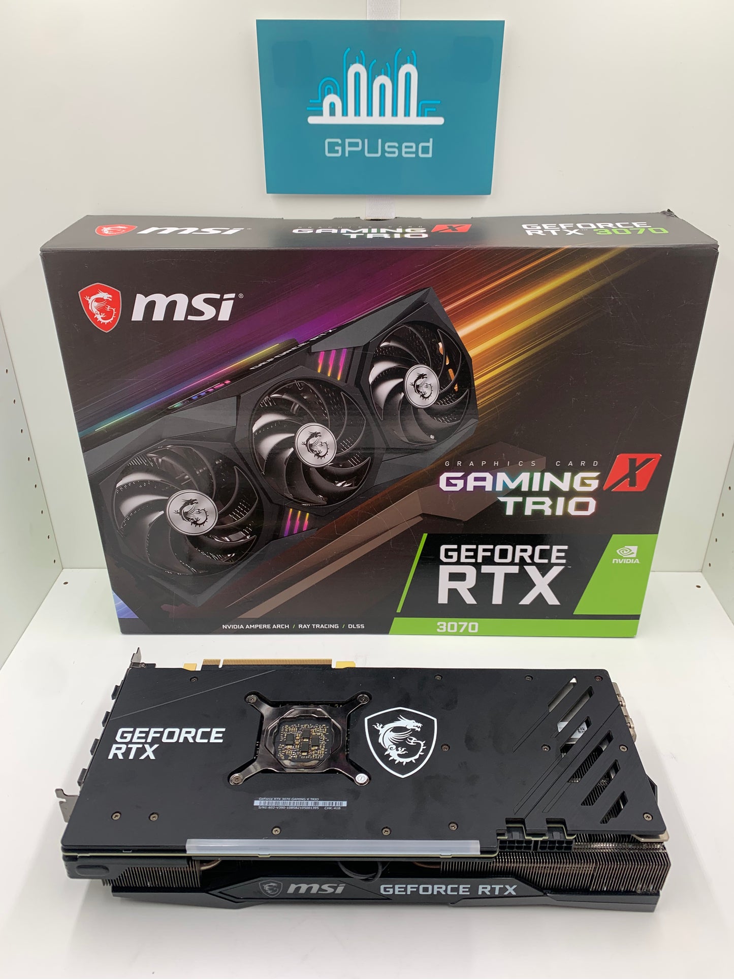 MSI Nvidia GeForce RTX 3070 Gaming X Trio 8GB GDDR6 - A