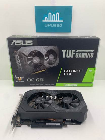 ASUS Nvidia GeForce GTX 1660 Super TUF Gaming OC 6GB GDDR6 - A