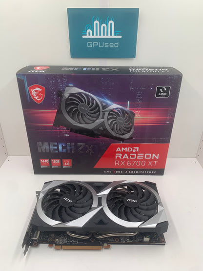 MSI AMD Radeon RX 6700XT Mech 2X OC 12GB GDDR6