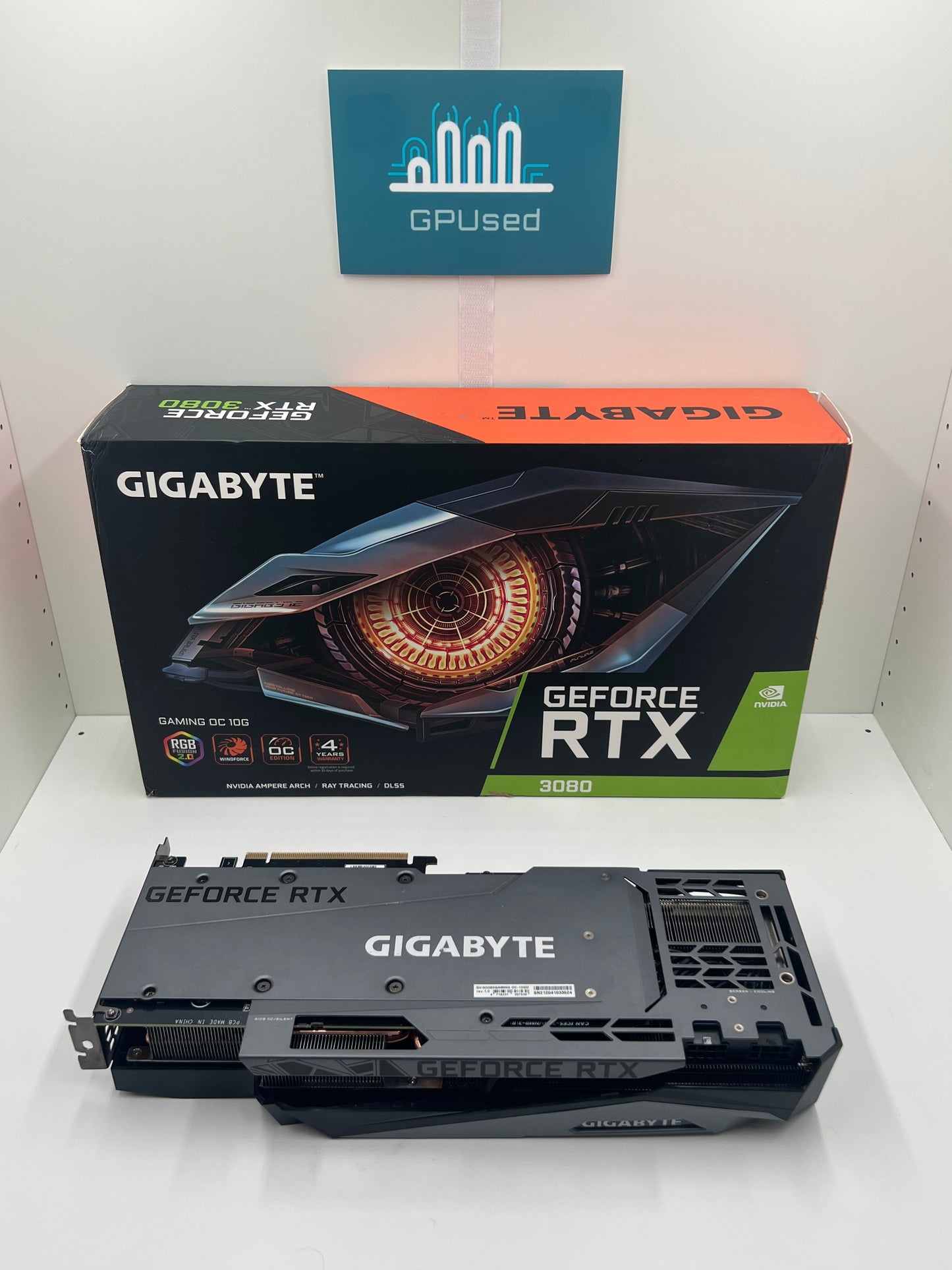 Gigabyte Nvidia GeForce RTX 3080 Gaming OC 10GB GDDR6X - A